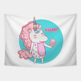 Unicorns Love Cupcakes — Yum! Tapestry