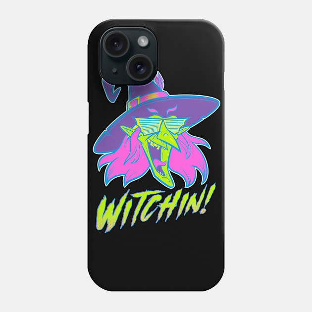 Witchin'! Phone Case by BeezleBubRoss