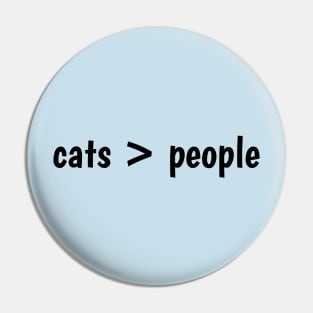 cats > people Pin