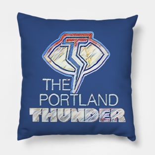 Portland Thunder Football Pillow