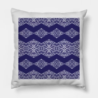 Ethnic patterns in oriental style. Pillow