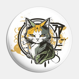 Graffiti Paint Cat Creative Inspiration Pin