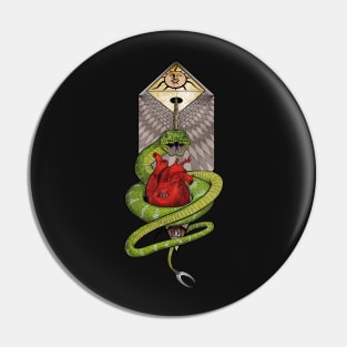 The Malevolent Serpent - #2 Animal Hierarchy Pin