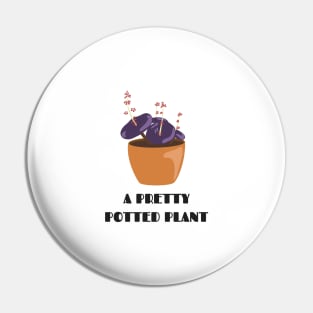 Plant Series: A Pretty Potted Plant Pin