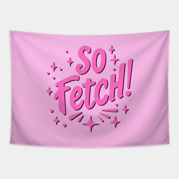 So Fetch Tapestry by ArtFactoryAI