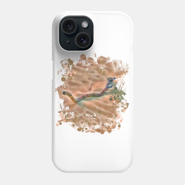 Driftwood on sand Phone Case by hereswendy