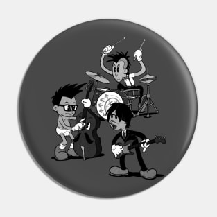 Blink 1932 punk band in 1930s rubber hose style cuphead Pin