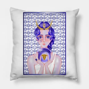 Taurus Sapphire Pillow