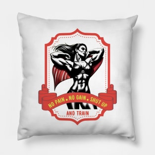 No pain no gain Pillow