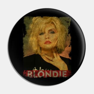 TEXTURE ART-Blondie - RETRO STYLE 3 Pin