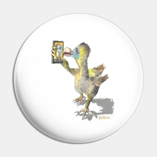 Dodo girl takes a selfie Pin