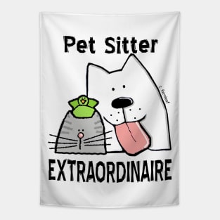 Pet Sitter Extraordinaire Tapestry