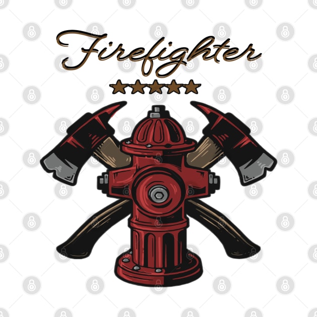 Firefighter Gift- Firefighter by Leonitrias Welt