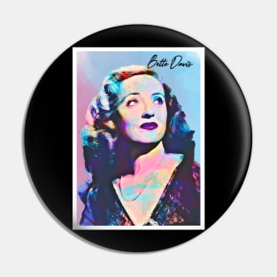 Poster Art Bette Davis Pin