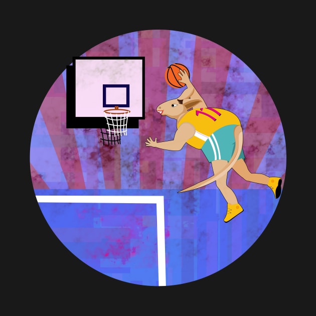 Basketball Kangaroo by momomoma