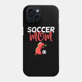 Soccer mom cute dinosaur Phone Case