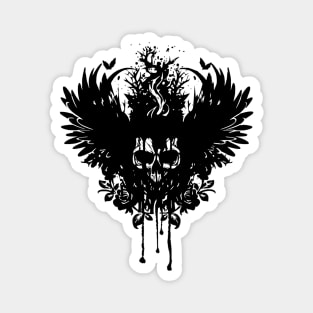 Dripping Skull Magnet