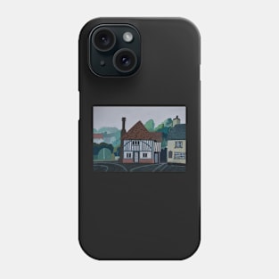 Norfolk Old Building Tudor Painting Phone Case