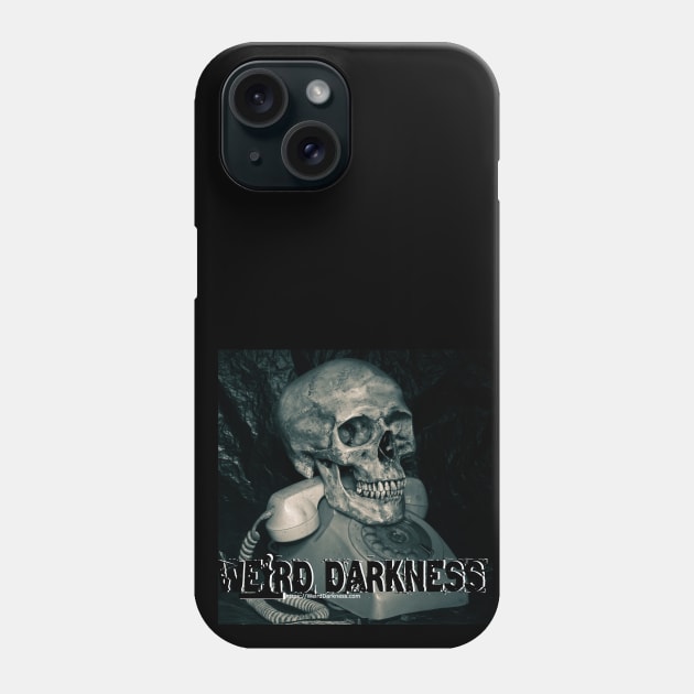 Phone Calls From Beyond (Square Design) Phone Case by Weird Darkness