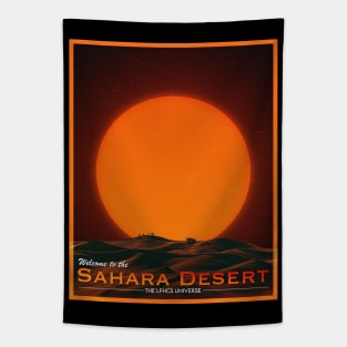 POSTCARD: SAHARA DESERT. Tapestry