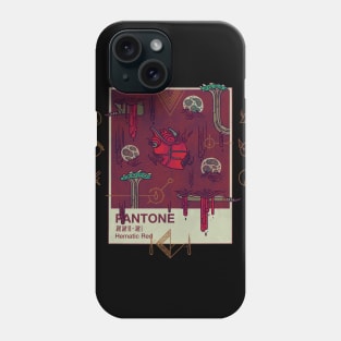 Hematic Red Phone Case