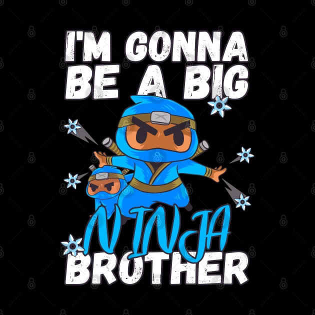 I'm Gonna Be A Big Ninja Brother New Sibling Announcement by auviba-design