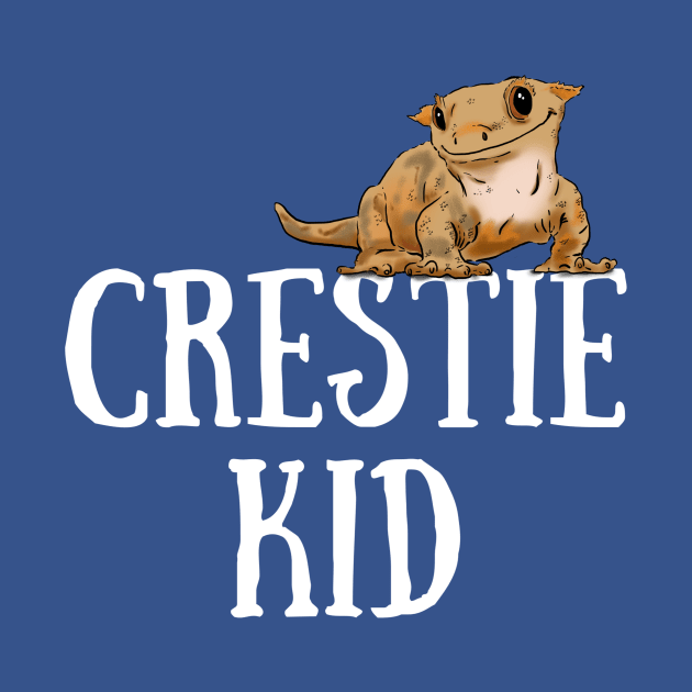 Crested Gecko Kid, Crestie Kid, Gecko Lover by sockdogs