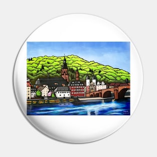 Heidelberg old town Pin