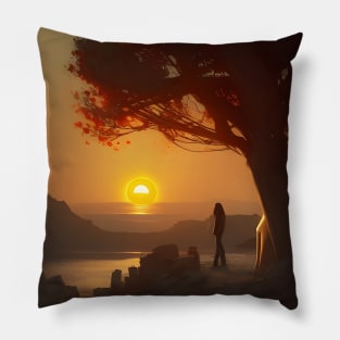 Sunset or Sunrise? Pillow