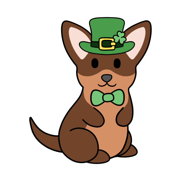 St Patrick Brownand Tan Chihuahua by BiscuitSnack