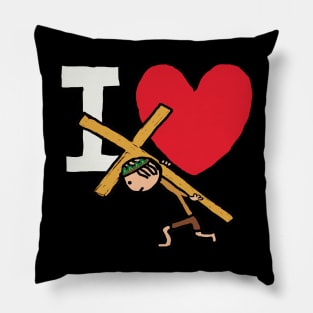 I Love Jesus Pillow