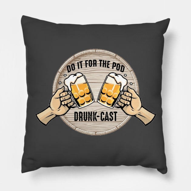 Do It For The Pod Logo Pillow by DoItForThePod