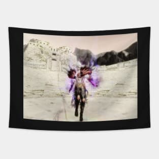 Mage in bersek mode Tapestry