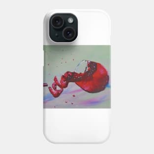 Spilled Wine Phone Case