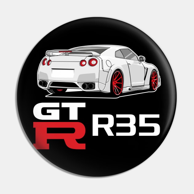 GTR R35 Pin by FungibleDesign