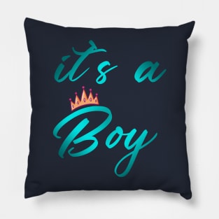 It`s a Boy | Gender reveal party shirts Pillow