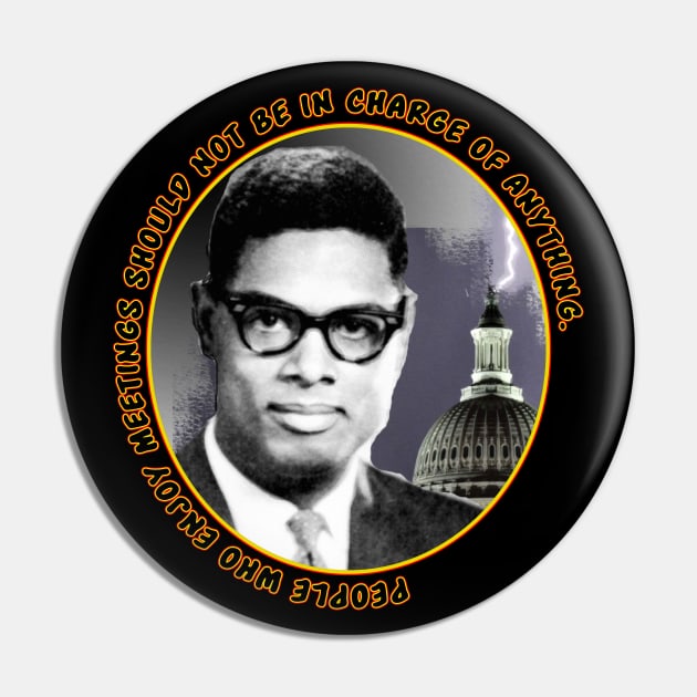 Thomas Sowell - Rock for Light Pin by silentrob668