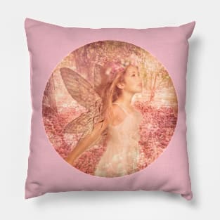 Cute Fantasy Fairy Tale Magic Spring Fairy Pillow