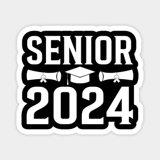 Senior Class of 2024 funny Graduation Of High Middle School Magnet