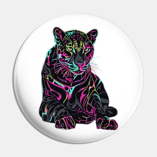 Pop Art Panther Pin