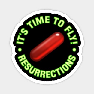 It's Time To Fly. Resurrections Magnet