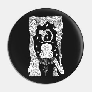 Dark Hours Pin