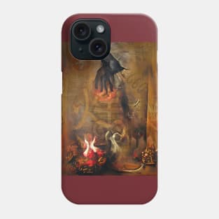 Hellfire Arrives on Raven's Wings Phone Case