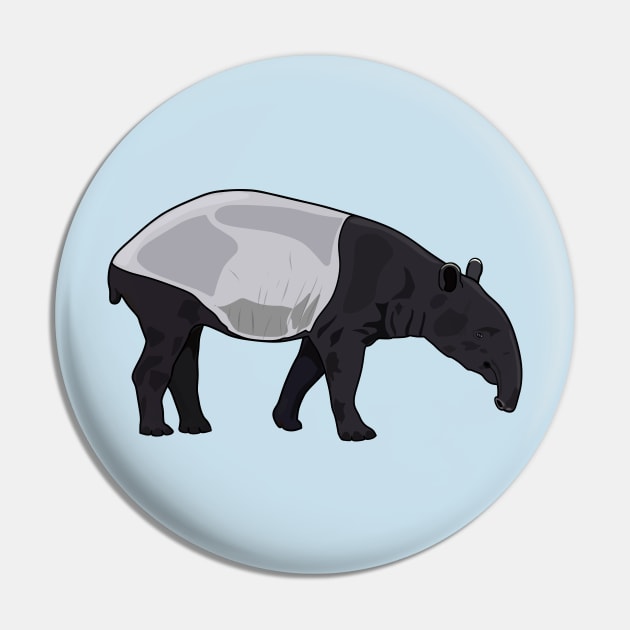 Tapir cartoon illustration Pin by Miss Cartoon