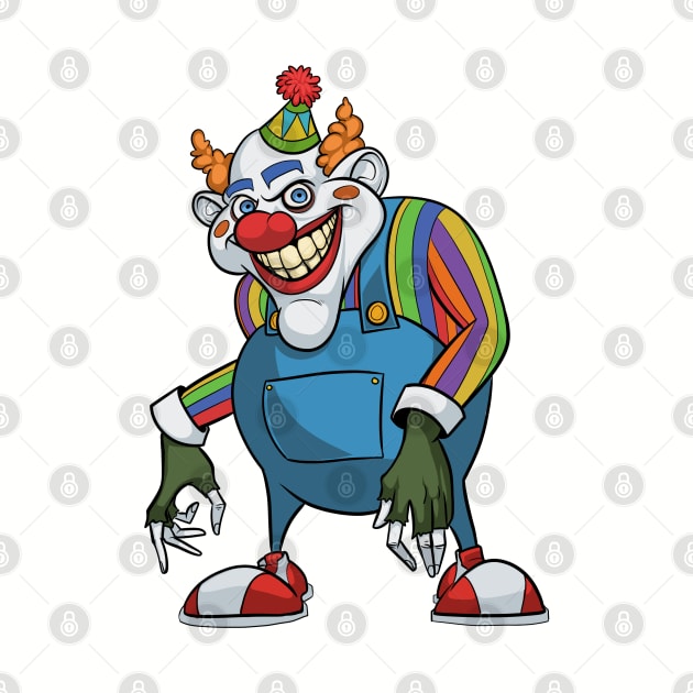 Creepy Clown by ChurchOfRobot