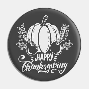 Happy Thanksgiving Pin