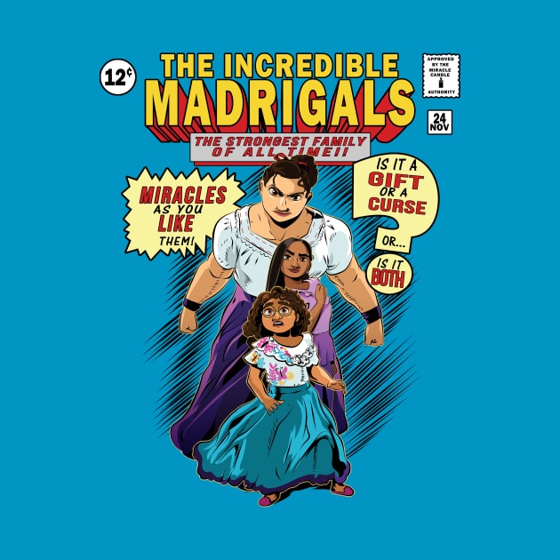 The Incredible Madrigals by amodesigns