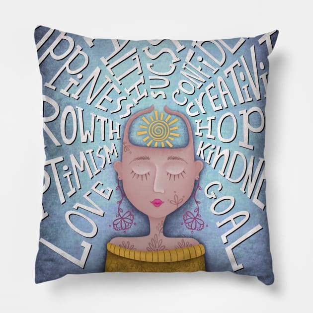 Side Effects Of Positive Thinking Pillow by serinehel