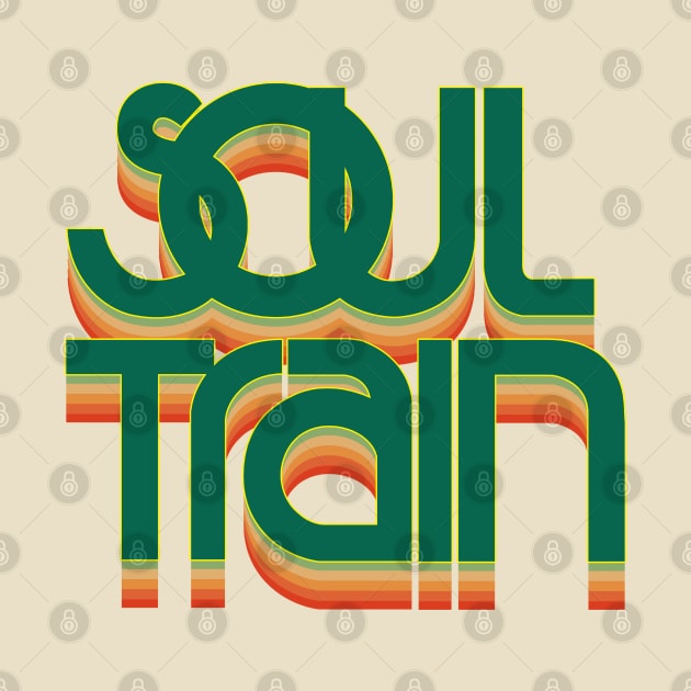 Soul Train Retro Color Green by gaskengambare