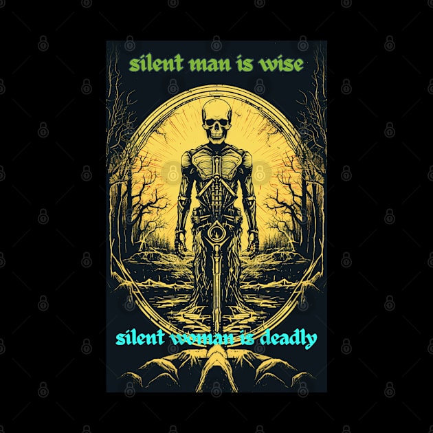 SILENT MAN IS WISE - SILENT WOMAN IS DEADLY by baseCompass